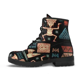 Aztec Tribal Vegan Boots