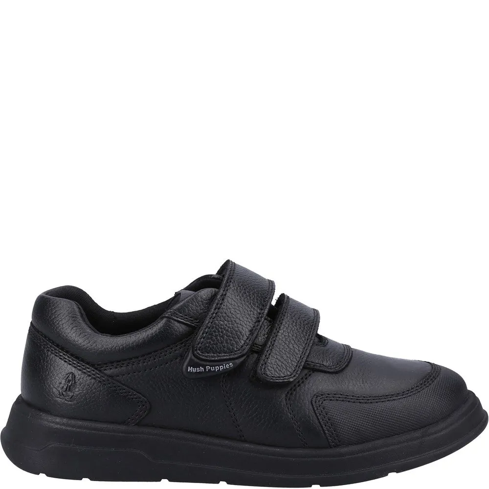 Black Ryan Junior School Shoes