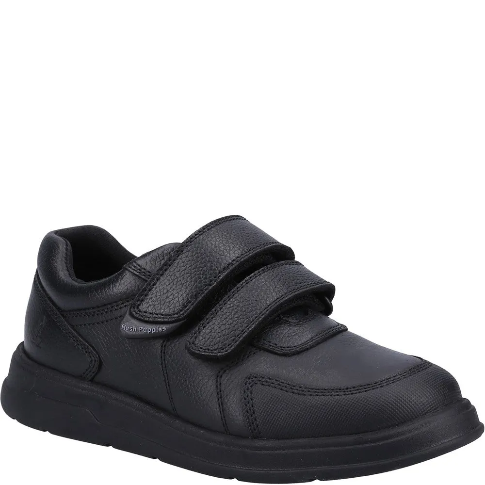 Black Ryan Junior School Shoes