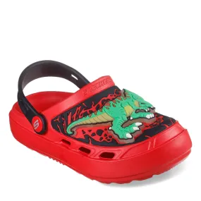 Boy's Skechers, Foamies: Swifters - T-Rex-Brights Clog - Little Kid & Big Kid