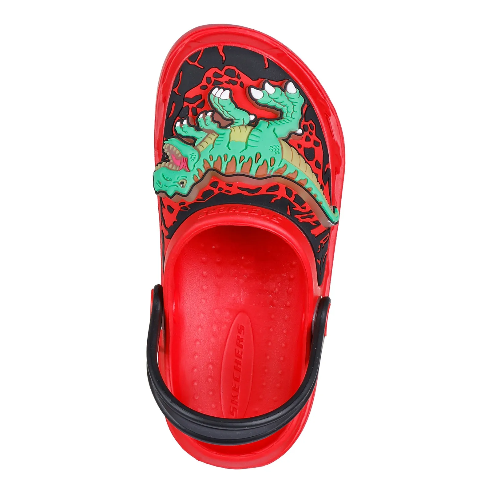 Boy's Skechers, Foamies: Swifters - T-Rex-Brights Clog - Little Kid & Big Kid