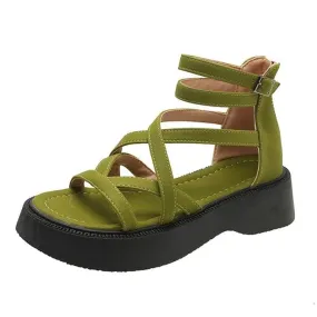 Casual Platform Sandals K19683