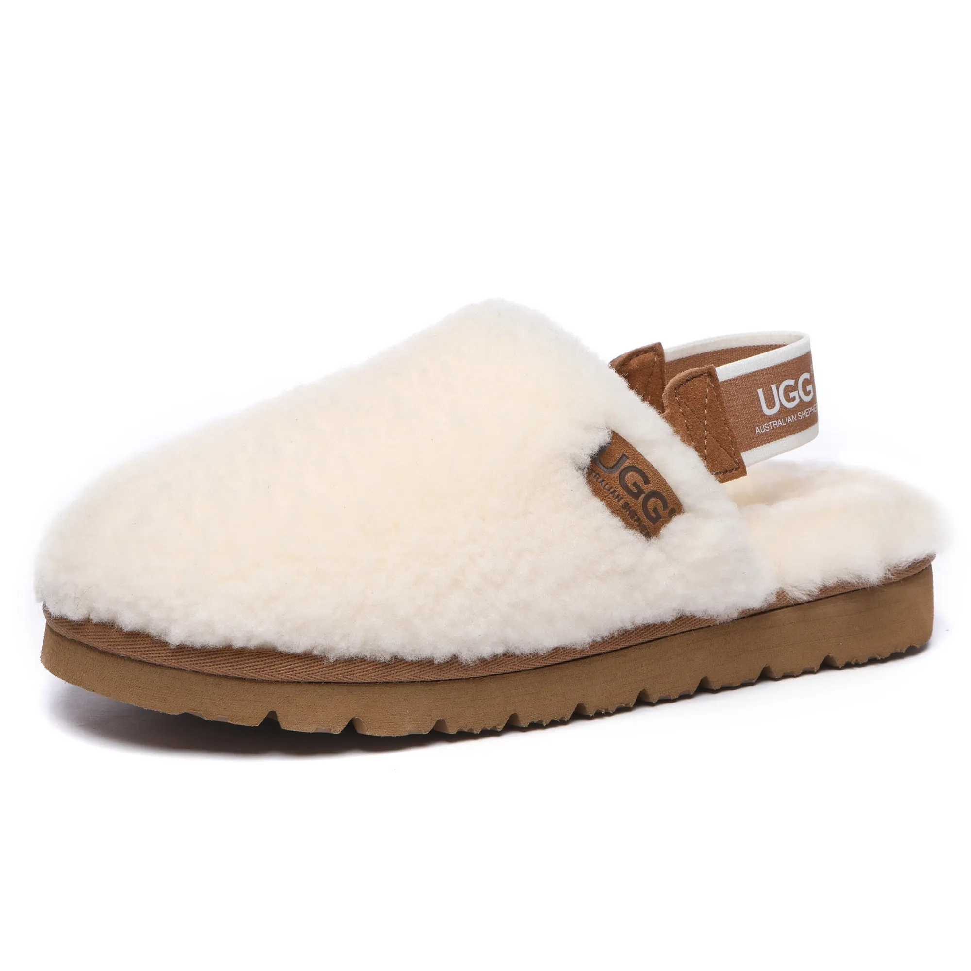 Mila Removable Strap Slingback UGG Slippers