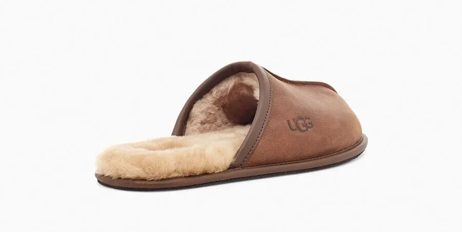 Scuff Leather Slipper