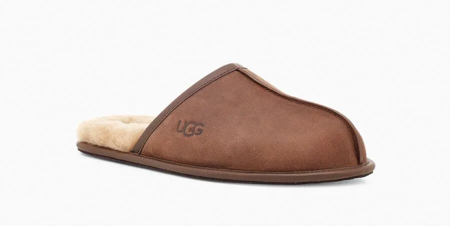 Scuff Leather Slipper