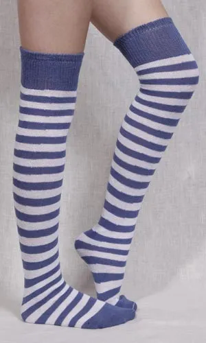 Striped Pirate Knee Socks